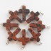 Pandantiv Obsidian Mahon în formă de Cruce